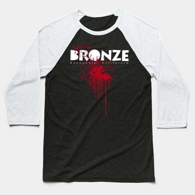 The Bronze  (Bloody) Baseball T-Shirt by Illustratorator